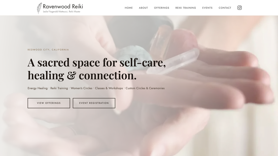 Ravenwood Reiki screenshot 1 of 3