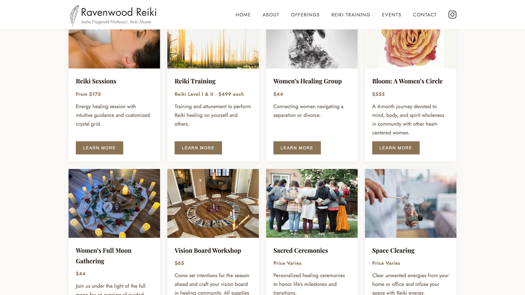 Ravenwood Reiki screenshot 2 of 3