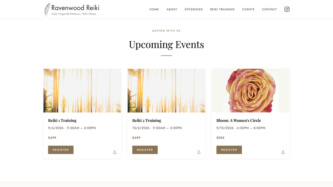 Ravenwood Reiki screenshot 3 of 3